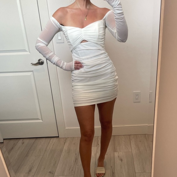 NWT Michael Costello Revolve Paola Mini Dress - Picture 2 of 16